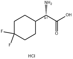 Clorhidrato de ácido (2S)-2-amino-2-(4,4-difluorociclohexil)acético