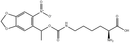 Ácido (2S)-2-aMino-6-((1-(6-nitrobenzo[d][1,3]dioxol-5-il)etoxi)carbonilamino)hexanoico