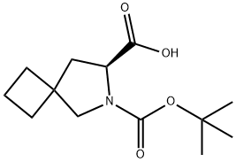 Ácido (S)-6-(terc-butoxicarbonil)-6-azaespiro[3.4]octano-7-carboxílico
