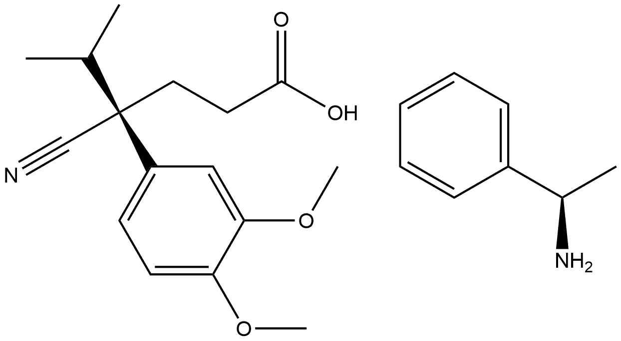 Sal de fenetilamina del ácido (S)-(-)-verapamílico