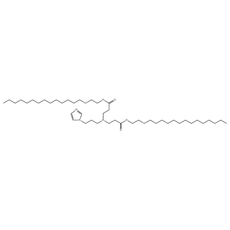 Éster 2-tetradecanoxietílico del ácido 3-[3-imidazol-1-ilpropil-[3-oxo-3-(2-tetradecanoxietoxi)propil]amino]propanoico