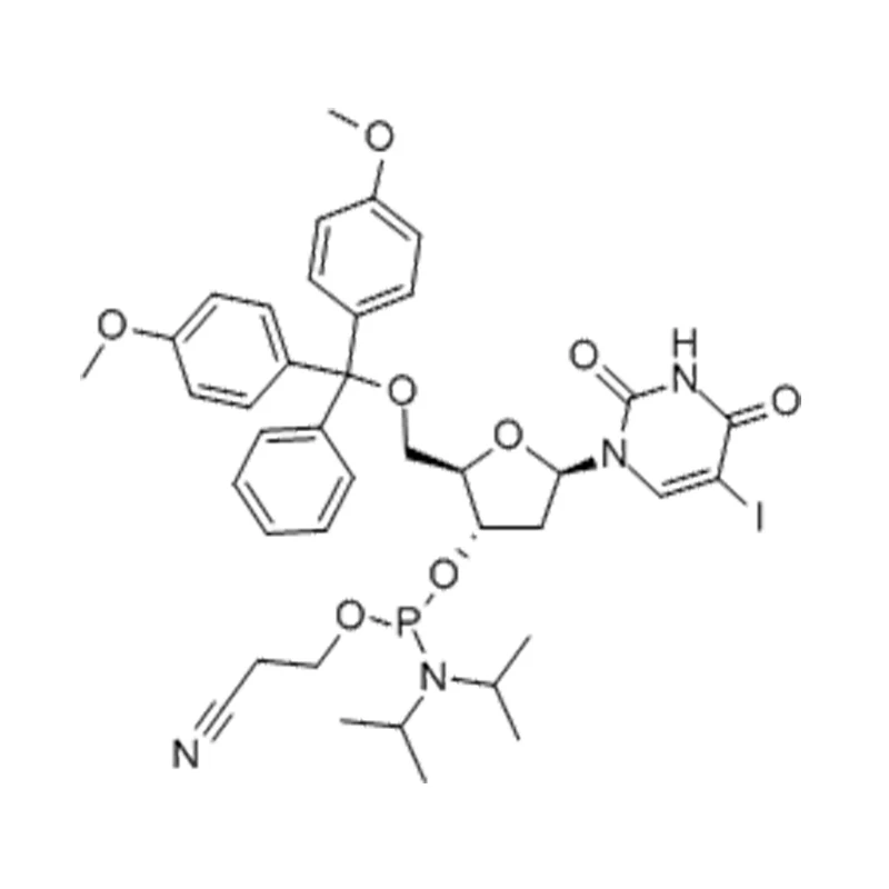 Fosforamidita 5’-O-DMTr-5-yodo-2’-dU-3’-CED