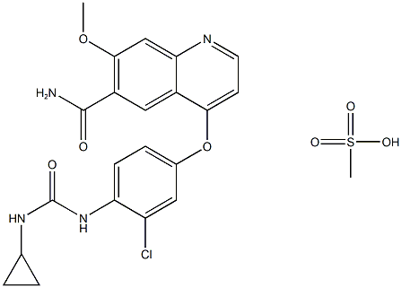 Mesilato de lenvatinib