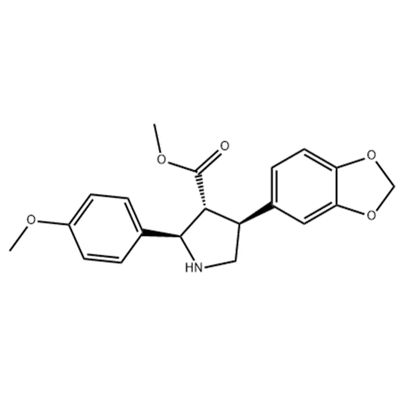 4-(benzo[d][1,3]dioxol-5-il)-2-(4-metoxifenil)pirrolidina-3-carboxilato de metilo